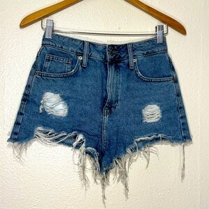 Forever 21 Distressed Denim Shorts